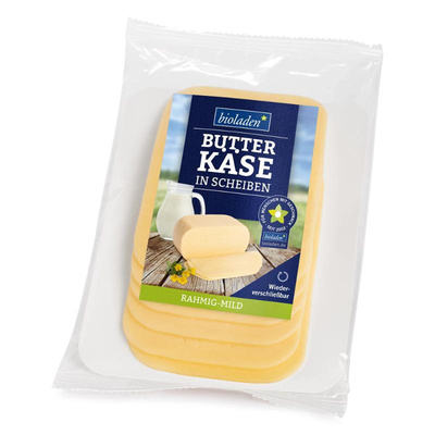 Produktfoto zu b* Butterkäse Scheiben