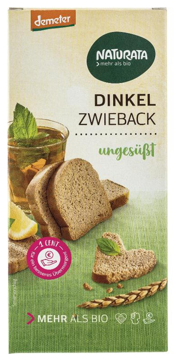 Produktfoto zu Zwieback Dinkel ungesüßt