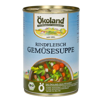 Produktfoto zu Suppe Gemüse mit Rindfleisch
