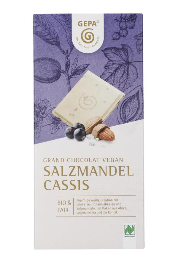 Produktfoto zu Schoko Salzmandel Cassis