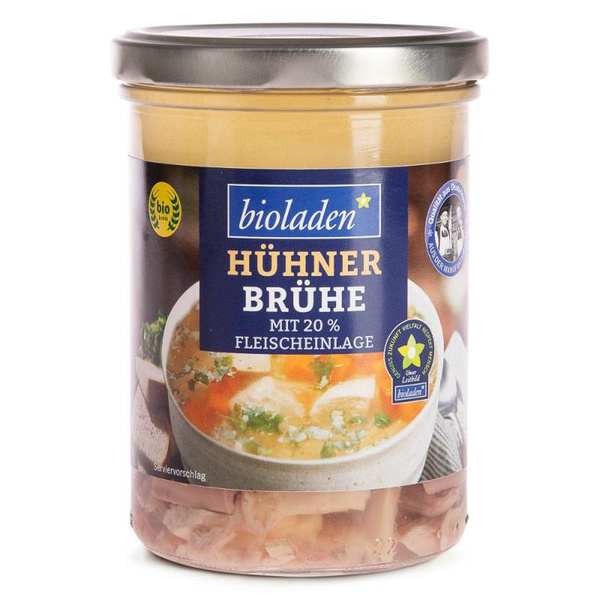 Produktfoto zu b* Hühnerbrühe mit Einlage