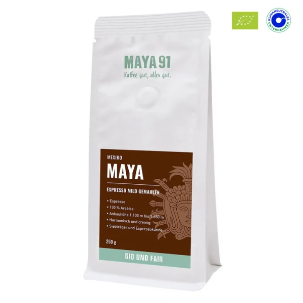 Produktfoto zu Maya Espresso gem. 250 g